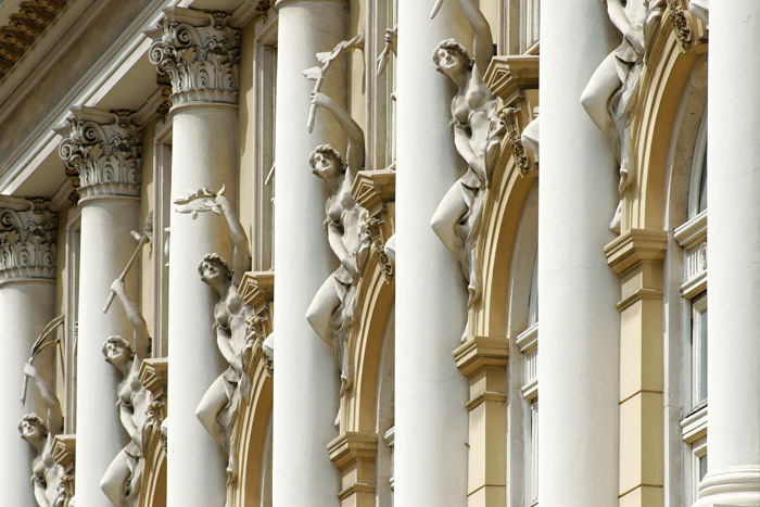 Zgrada Filodrammatica Rijeka - detalj pročelja